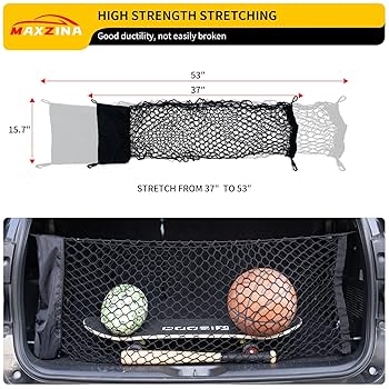 m2nyan29ページ Amazon.com: Maxzina Cargo Net Compatible with 2013-2025